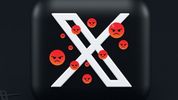Les techno-fascistes de la Silicon Valley surestiment la fascination des citoyens pour l’Intelligence Artificielle générative... Image symbolique du mécontentement et fuite des citoyens de X.