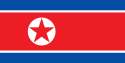 drapeau national Nord-Coréen