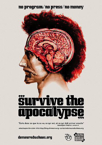 affiche de La Demeure du Chaos pour survivre à l'apocalypse !