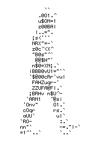 illustration avec silhouette de code informatique en marche