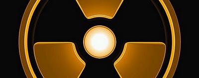 logo pour réacteur nucléaire, couleur d'or