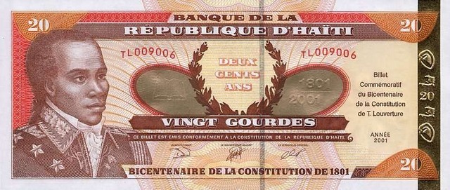 symbole_creole-et-francais_educ-haiti_1, billet commémoratif constitution de Haïti